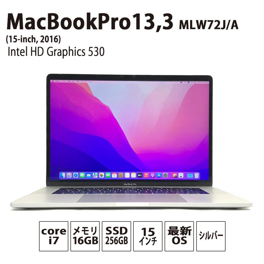 MacBook Pro Apple MacBookPro13,3 (15-inch, 2016) MLW72J/A