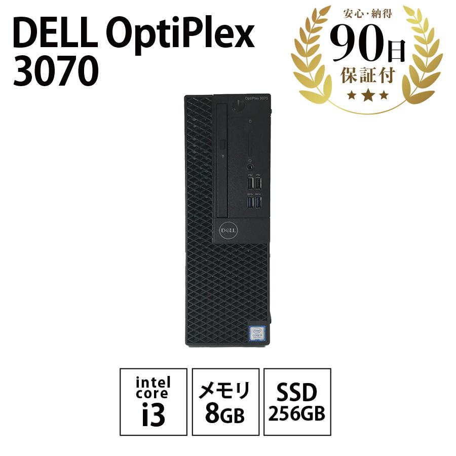 DELL OptiPlex 3070 Core i3-9100 メモリ8GB ❸ OptiPlex デスクトップパソコン DELL 3070 Intel Core i3-9100 3.60GHz