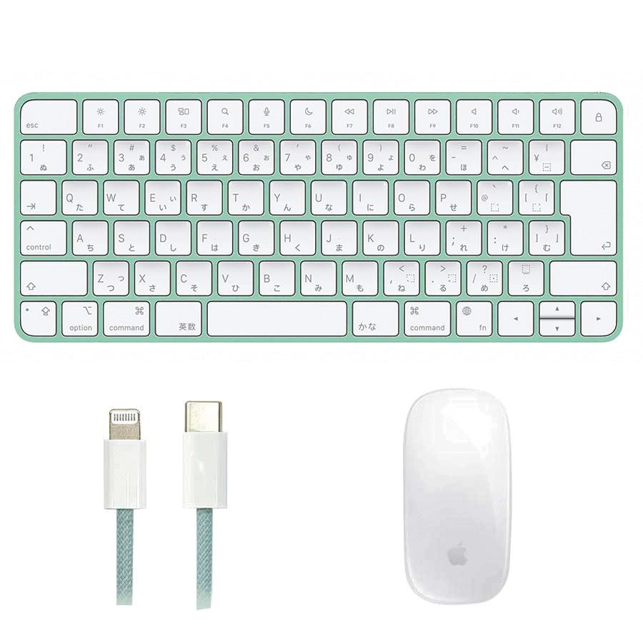 Magic Keyboard A2450 & Mouse A1657セット Apple 純正 MagicKeyboard A2450 と MagicMouse セット USB-C