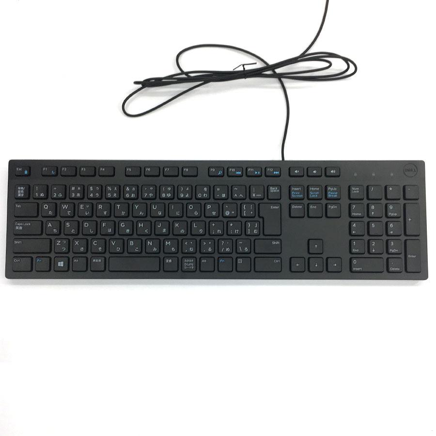 純正】 DELL マルチメディアキーボード 有線 テンキー付 USB KB216 