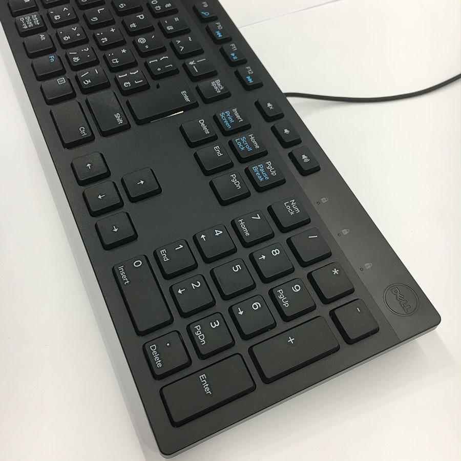 純正】 DELL マルチメディアキーボード 有線 テンキー付 USB KB216 