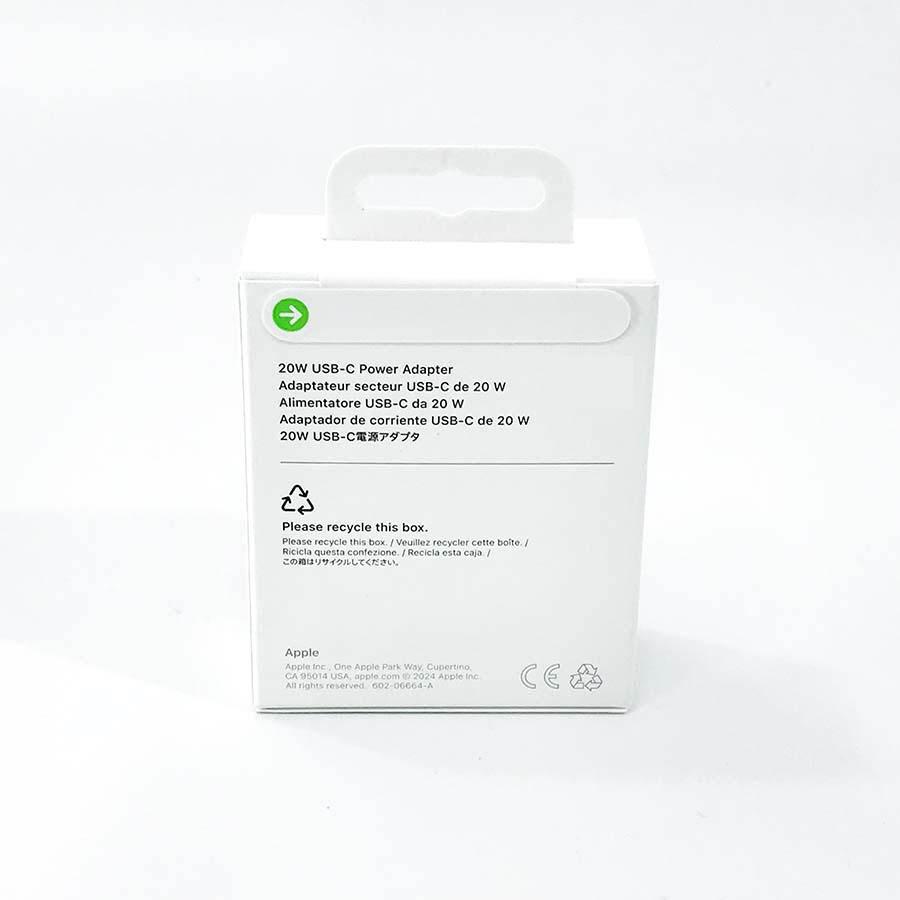 Apple Apple純正 A2305 20W USB-C電源アダプタ 新品未開封 箱入り : PC
