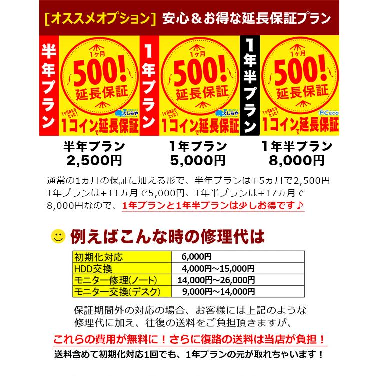 ノートパソコン 中古 Office付き 訳あり Windows11 NEC VersaPro VK23TX-U Corei5 8GB 15.6型 中古パソコン｜pckujira｜05