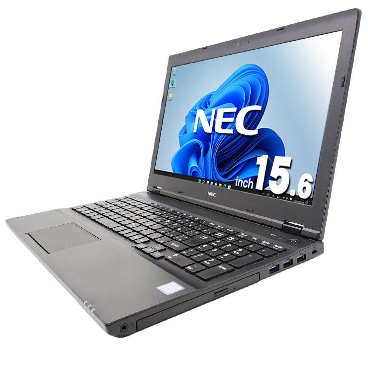 ノートパソコン 中古 microsoft Office 2024 付き Windows11 Pro NEC VersaPro VKT16XZG2 Corei5 16GB 15.6型 中古パソコンの画像