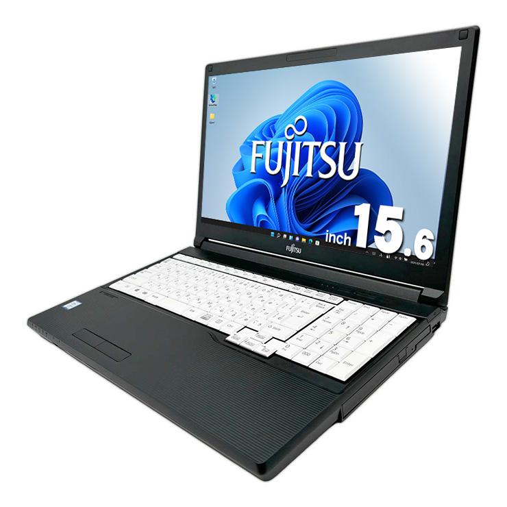 LIFEBOOK ノートパソコン 中古 Office付き 訳あり Windows11 Pro  