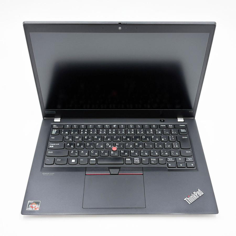 ノートパソコン 中古 Office付き Windows11 Pro Lenovo ThinkPad X13 Ryzen5Pro 16GB 13.3型 中古パソコンの画像