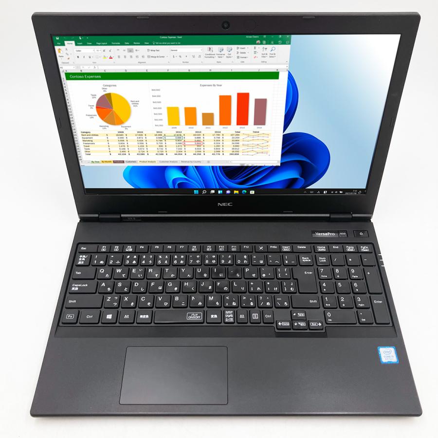 VersaPro ノートパソコン 中古 microsoft Office付き Windows11 Pro