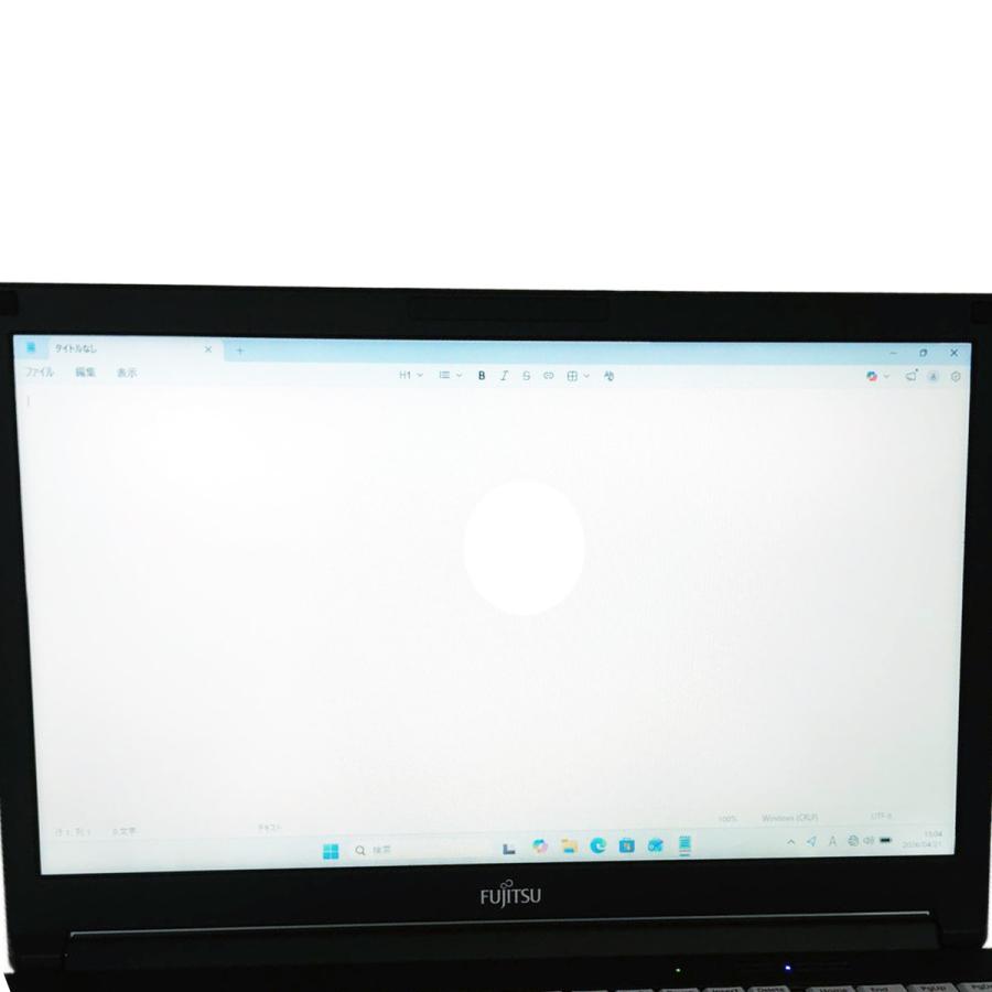 LIFEBOOK ノートパソコン 中古 Office付き Windows11 Pro 富士通 A5511