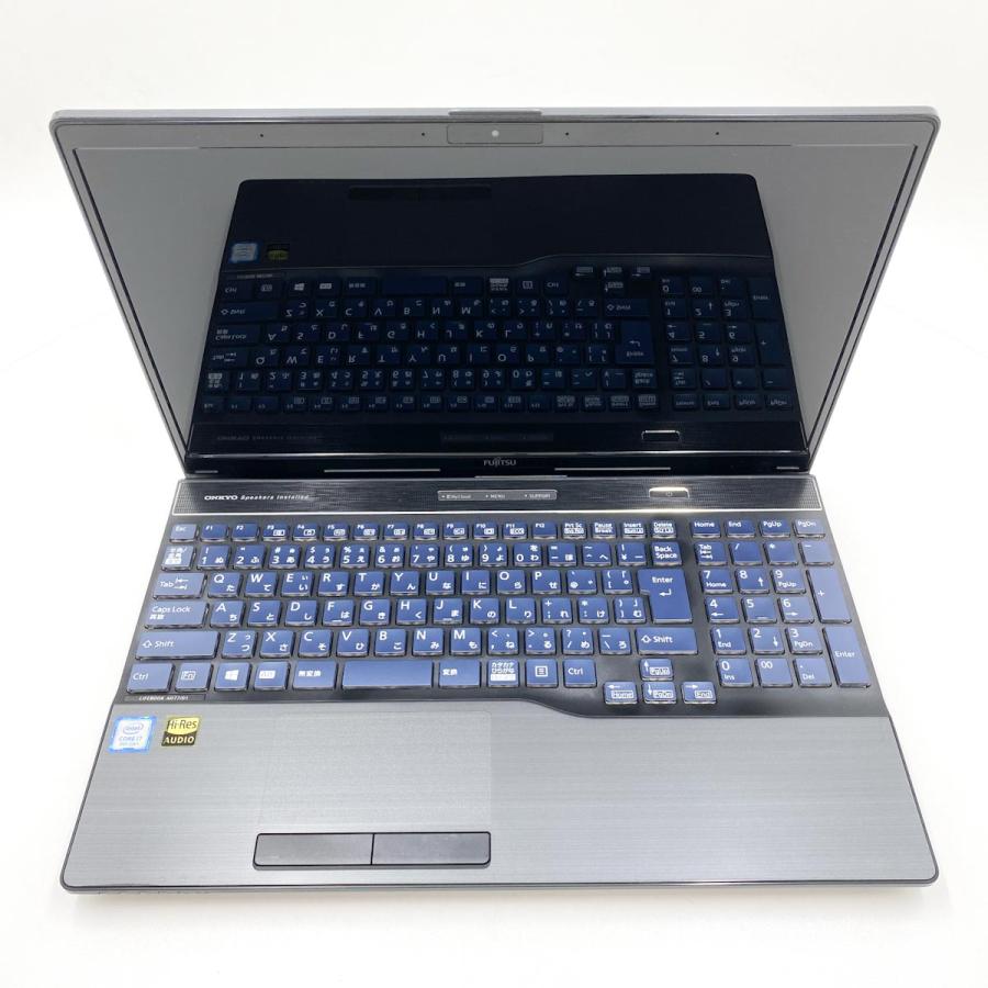 LIFEBOOK ノートパソコン 中古 Office付き Windows11 Home 富士通 AH77