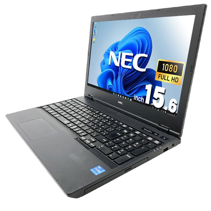 ノートパソコン 中古 Office付き Windows11 Pro NEC VersaPro VKM44XZGA Corei5 8GB 15.6型 中古パソコンの画像