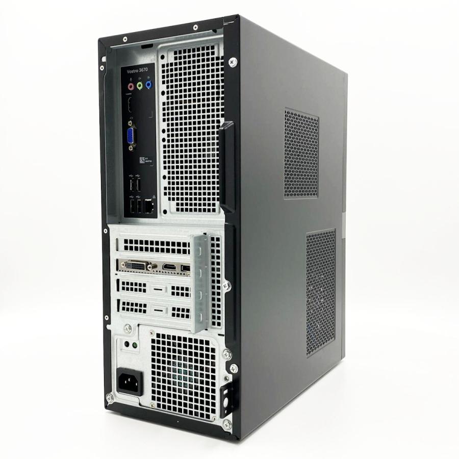 ゲーミングpc デスクトップパソコン 中古 Office付き Windows11 Home DELL Vostro 3670 Corei7 16GB 中古パソコンの画像