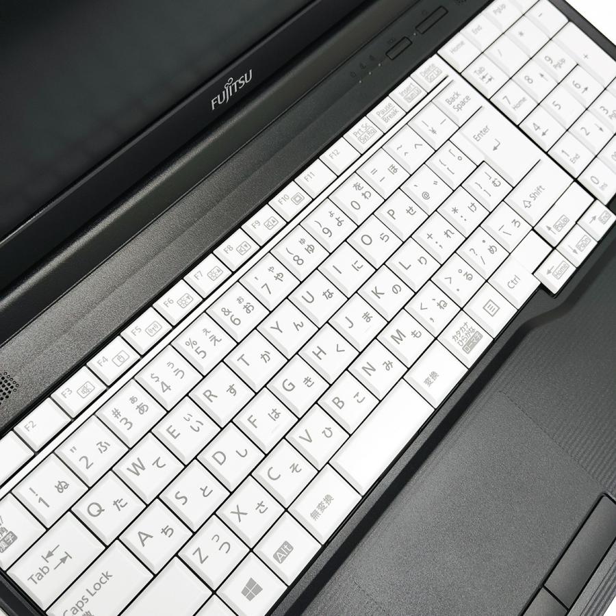 ノートパソコン 中古 microsoft Office 2024 付き Windows11 Pro 富士通 LIFEBOOK A7511/G Corei5 16GB 15.6型 中古パソコンの画像