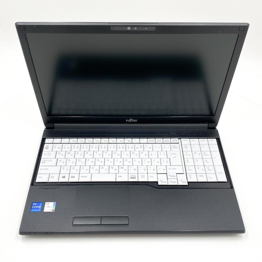ノートパソコン 中古 microsoft Office 2024 付き Windows11 Pro 富士通 LIFEBOOK A7511/G Corei5 16GB 15.6型 中古パソコンの画像