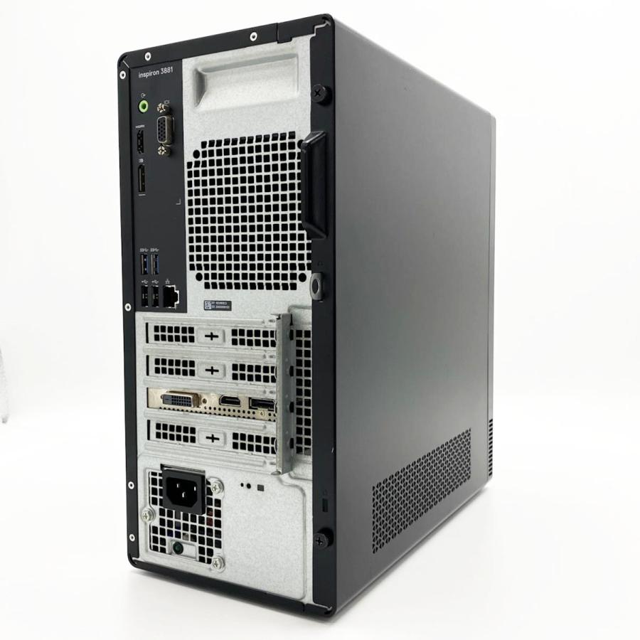 【中古】Win11Pro DELL Inspiron 3881 Inspiron ゲーミングpc デスクトップパソコン 中古 Office付き
