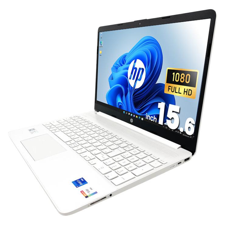 ノートパソコン 中古 Office付き Windows11 Home HP 15s-fq2638TU Corei7 16GB 15.6型 中古パソコンの画像
