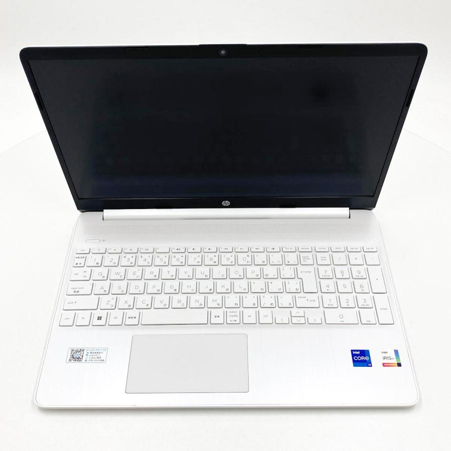 ノートパソコン 中古 Office付き Windows11 Home HP 15s-fq2638TU Corei7 16GB 15.6型 中古パソコンの画像