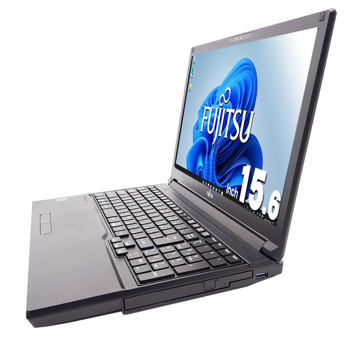 LIFEBOOK ノートパソコン 中古 Office付き Windows11 Pro 富士通 A5511