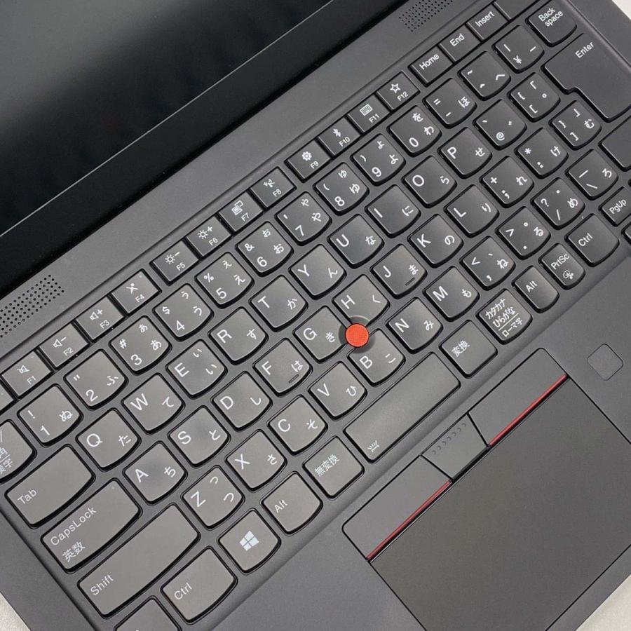 ノートパソコン 中古 Office付き Windows11 Home Lenovo ThinkPad X1 Carbon Gen7 Corei7 16GB 13.3型 中古パソコンの画像