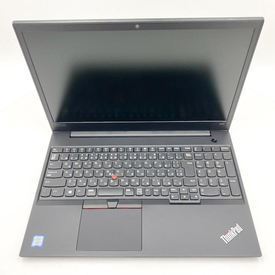 ノートパソコン 中古 microsoft Office 2024 付き Windows11 Pro Lenovo ThinkPad E580 Corei5 16GB 15.6型 中古パソコンの画像
