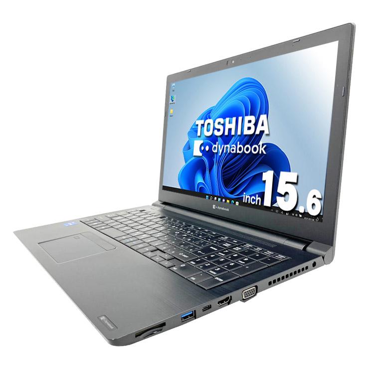【11世代 i7】dynabook B55/HS Win11 16GB オフィス dynabook（ダイナブック） ノートパソコン 中古 Office付き Windows11