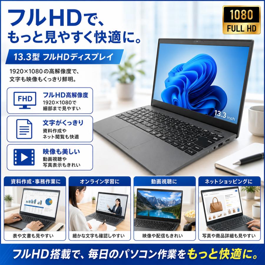 VersaPro ノートパソコン 中古 NEC VKT16G-9 Corei5 8GB 10210U
