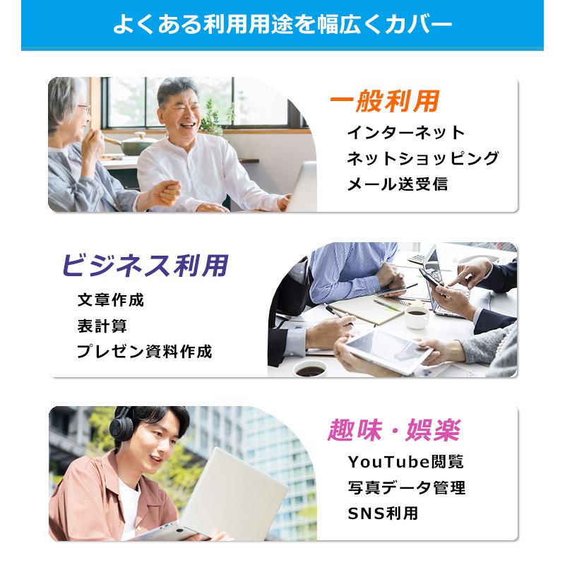 ノートパソコン 中古 Office付き Windows11 Pro NEC VersaPro VKT16XZG5 Corei5 8GB 15.6型 中古パソコンの画像