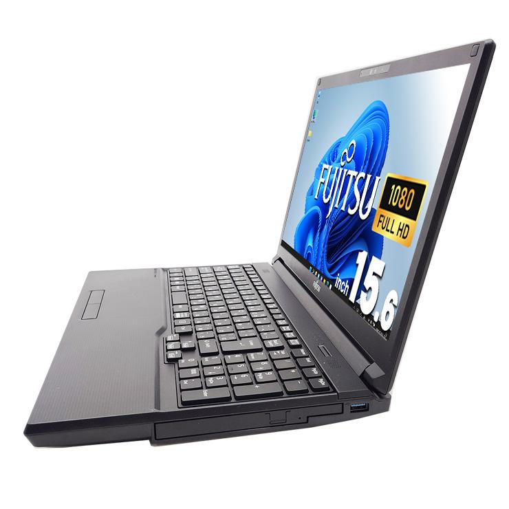 LIFEBOOK ノートパソコン 中古 Office付き Windows11 Pro 富士通 A5512