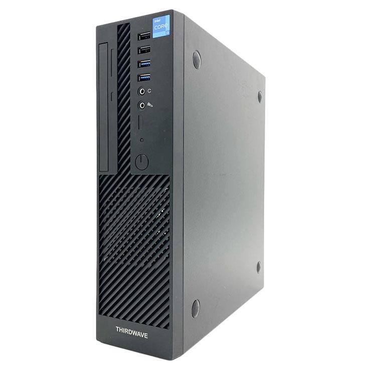 デスクトップパソコン 中古 Office付き Windows11 Home Thirdwave SlimMagnatelE Corei3 16GB 中古パソコンの画像