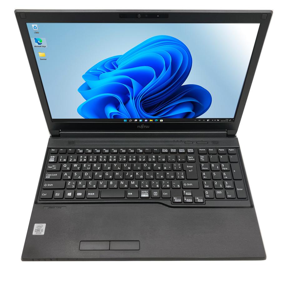 LIFEBOOK ノートパソコン 中古 Office付き Windows11 Pro 富士通 A5510 