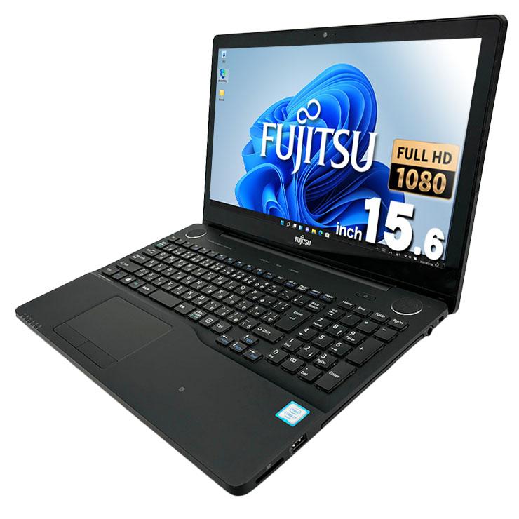 LIFEBOOK ノートパソコン 中古 Office付き Windows11 Home 富士通 AH77