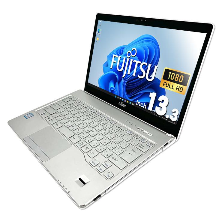 LIFEBOOK ノートパソコン 中古 Office付き Windows11 Home 富士通 SH75