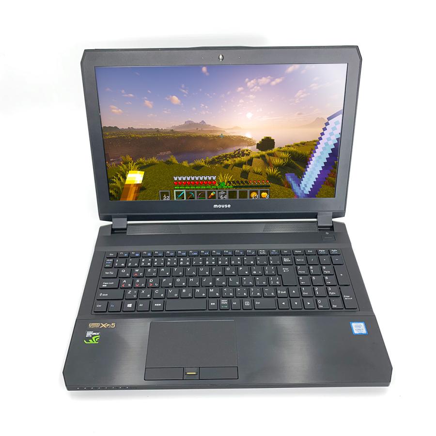 ゲーミングpc ノートパソコン 中古 Windows11 Pro mouse G-tune NG-N 