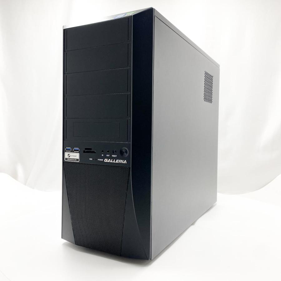 ゲーミングpc デスクトップパソコン 中古 Office付き Windows11 Home Thirdwave GALLERIA XF Corei7 16GB 中古パソコンの画像
