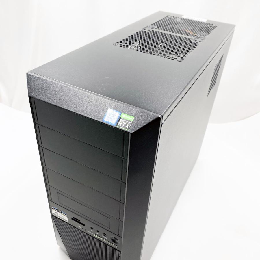 ゲーミングpc デスクトップパソコン 中古 Office付き Windows11 Home Thirdwave GALLERIA XF Corei7 16GB 中古パソコンの画像