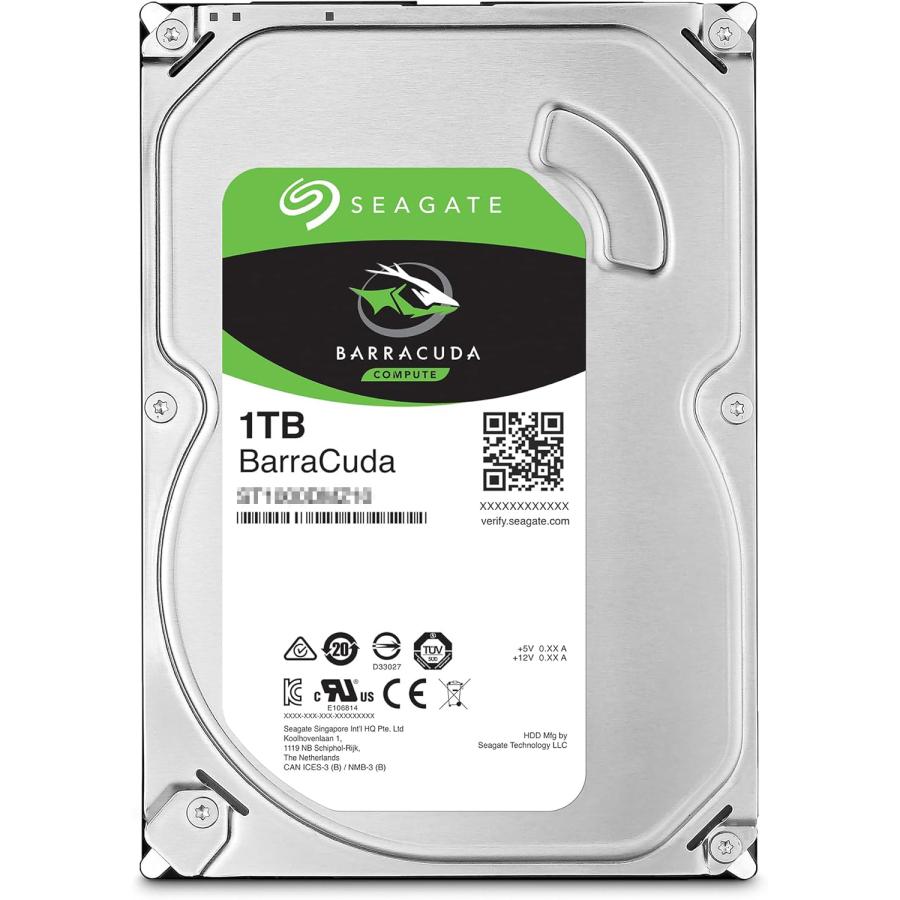 新品 Seagate BarraCuda 内蔵 HDD ハードディスク 500GB 1000GB(1TB