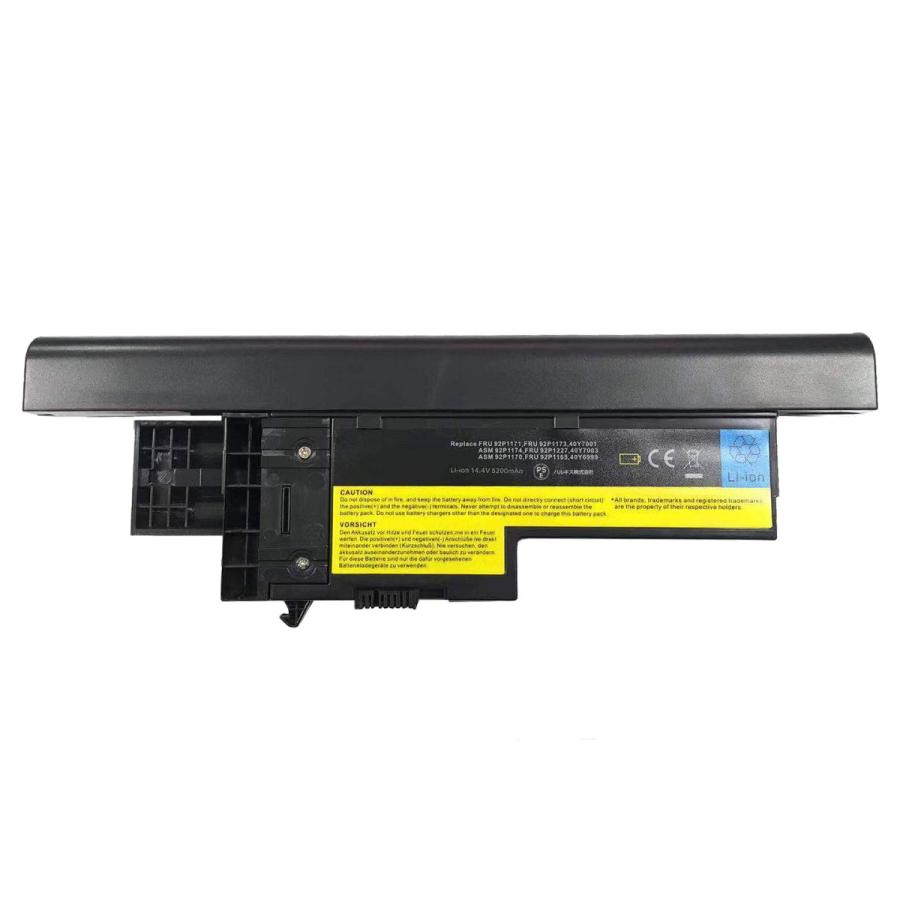 Batteria Compatibile Per Lenovo ThinkPad X60, X60s, X61, X61s – 4 Celle 2600 MAh 14.4V