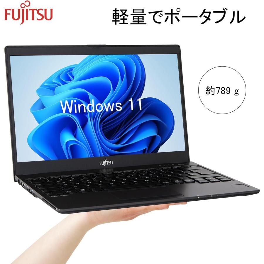 富士通 極薄・極軽 LIFEBOOK U937/U938 FHD(1920x1080) /第7世代Core i5/Windows11/MS Office搭載/メモリ8GB/SSD256GB/13.3型/HDMI/中古ノートパソコン｜pclife｜03