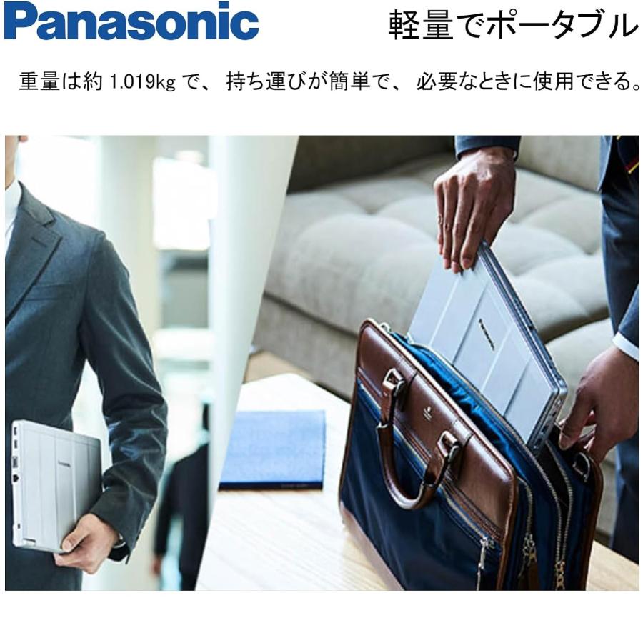 Panasonic Let's note CF-SZ6 第7世代Core i5 メモリ8GB 新品SSD256GB Windows11 Microsoft Office 2019 12.1インチ 無線 内蔵Ｗebカメラ 中古パソコン 訳あり｜pclife｜05