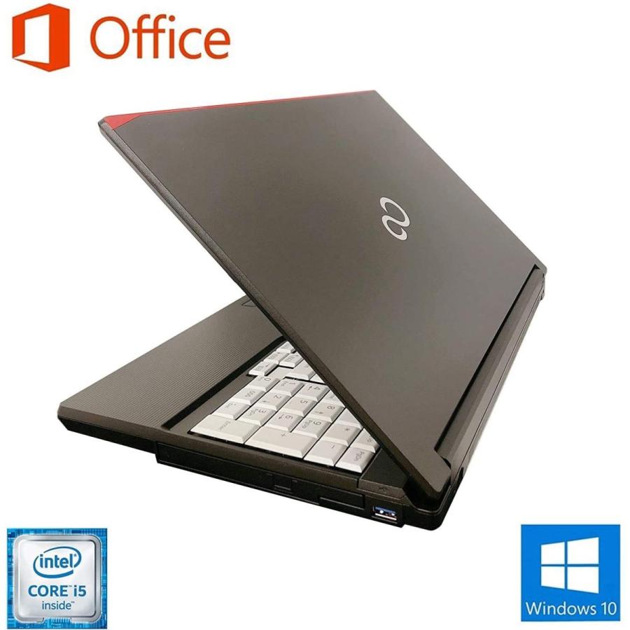 ノートパソコン 安い 中古パソコン 定価の67 ｏｆｆ Microsoftoffice 19 Win10 新品ssd256gb メモリ8gb テンキー 第6世代corei5 A576 Dvdrom Usb3 0 富士通lifebook 15型