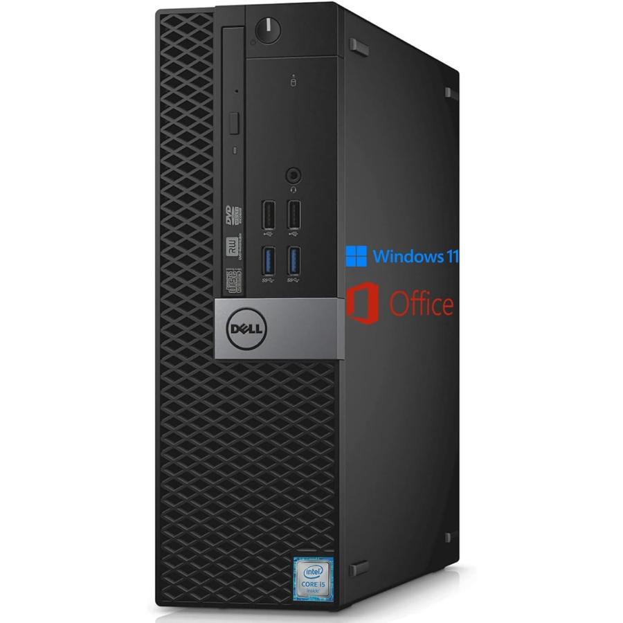 DELL OptiPlex 5050/3050 SFF/Office 2019搭載/第七世代Core i5-7500/16GB/SSD:512GB/Windows11/HDMI+VGA+DisplayPort/DVD/WIFI/中古デスクトップ｜pclife｜02