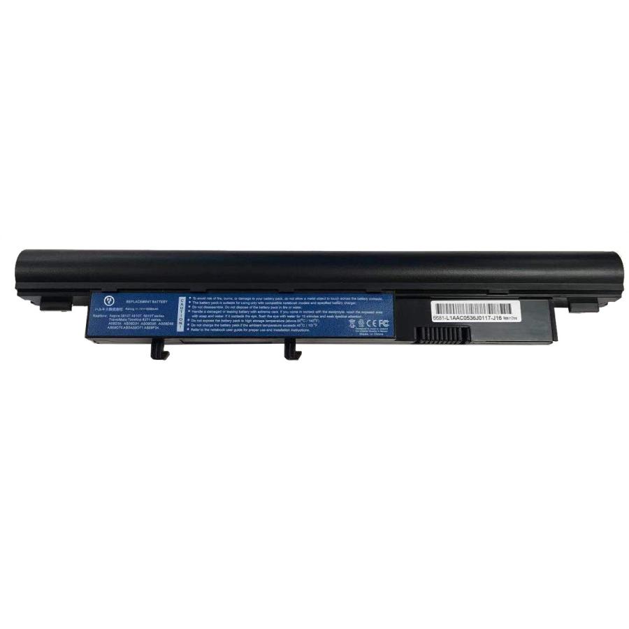Vhbw Batteria Di Ricambio Per Laptop Acer Aspire 3410, 3750, 3810, Timeline – 4400mAh, 11.1V, Li-Ion – Compatibile Con AS09D31, AS09D41 E Molti Altri