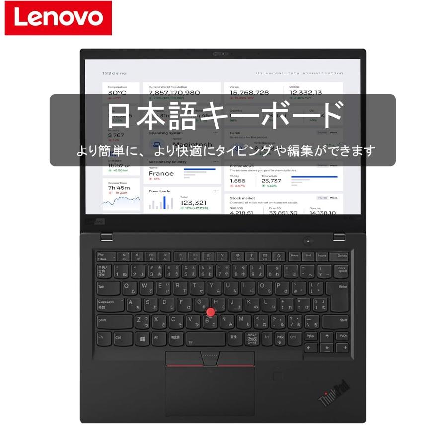 【第8世代 Core i5】Lenovo ThinkPad X280  MicrosoftOffice2019 Webカメラ Windows11 無線LAN WiFi メモリ8GB SSD256GB Bluetooth 12.5インチ 中古モバイルPC｜pclife｜07