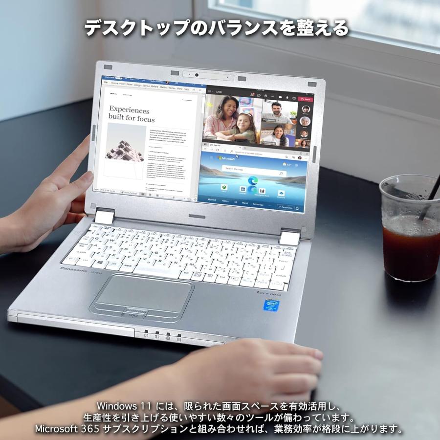 Panasonic CF-MX3 Microsoft Office 2021 Core i5-4310U Webカメラ メモリ4GB SSD256GB 12.5型 フルHD タッチパネル Win11 HDMI WIFI 中古ノートパソコン | Panasonic | 02