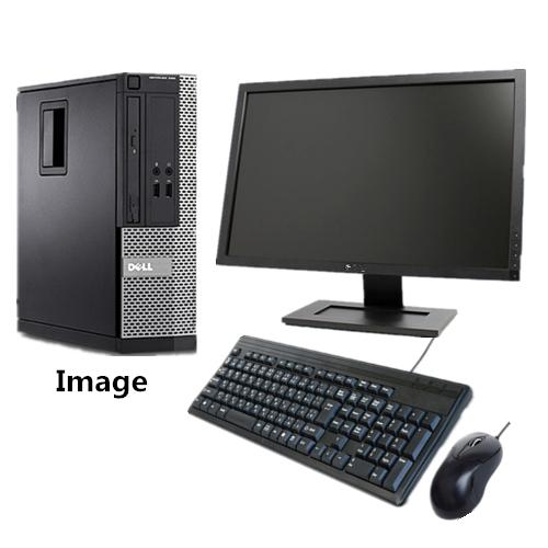 ポイント5倍 中古パソコン Windows 7 Pro 32Bit搭載 22型ワイド液晶セット DELL Optiplex シリーズ Core i5/2G/160GB/DVD-ROM｜pclive-shop