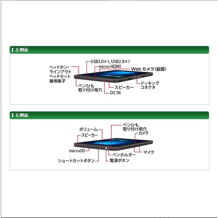 訳あり】在庫処分 Windowsタブレット メモリ 4GB SSD 64GB 10.1型