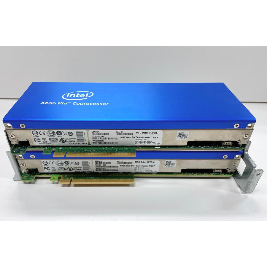 Intel Xeon Phi 7120P Coprocessor 2個セット : BTOパソコン専門 Intel Xeon Phi 7120P Coprocessor 2個セット : BTOパソコン専門