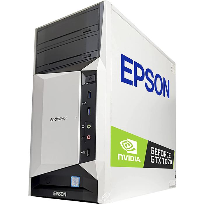 ゲーミングPC GTX 1070 EPSON デスクトップPC Endeavor MR8000 Core i7