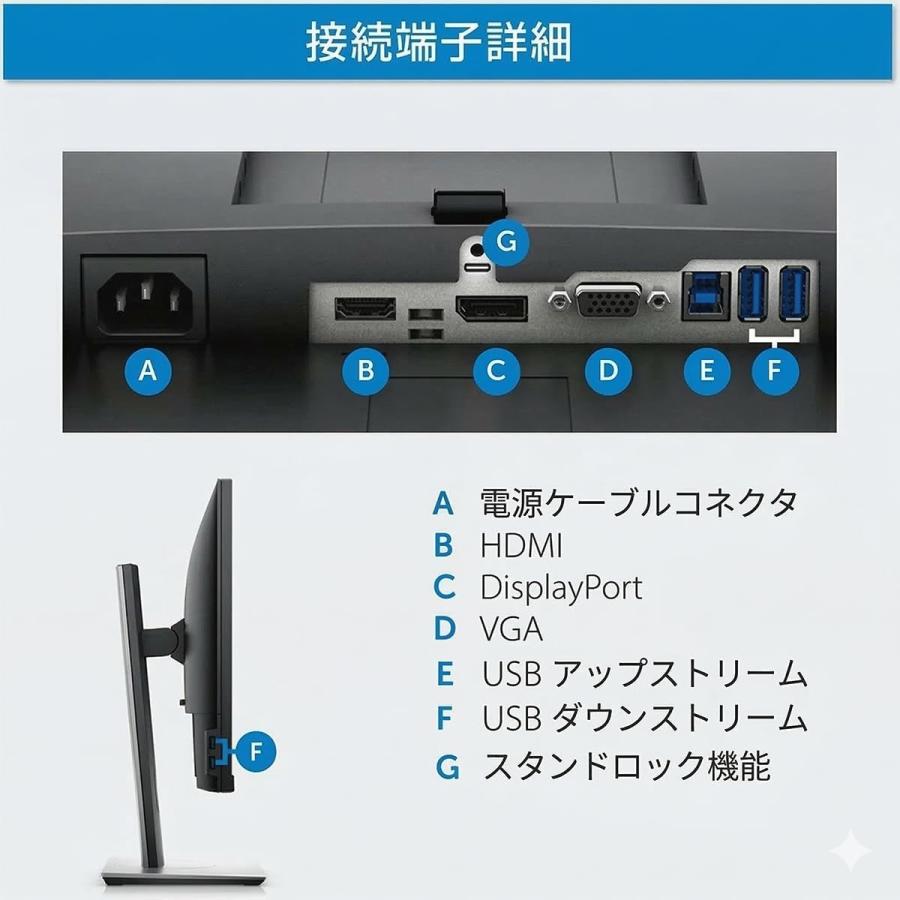 Dell 液晶モニター 23インチ P2319H IPSパネル フルHD HDMI 画面回転