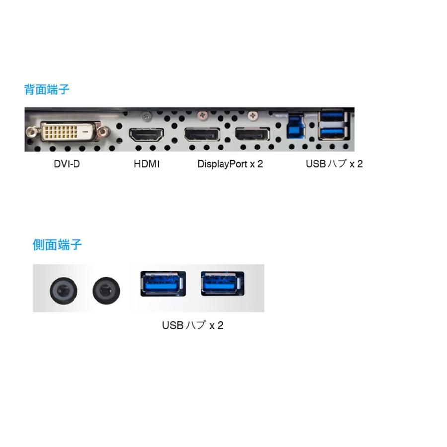EIZO フレームレス モニター 27インチ EV2760 IPSパネル 2560x1440 HDMI 画面回転 高さ調整 中古ディスプレイ | EIZO | 03