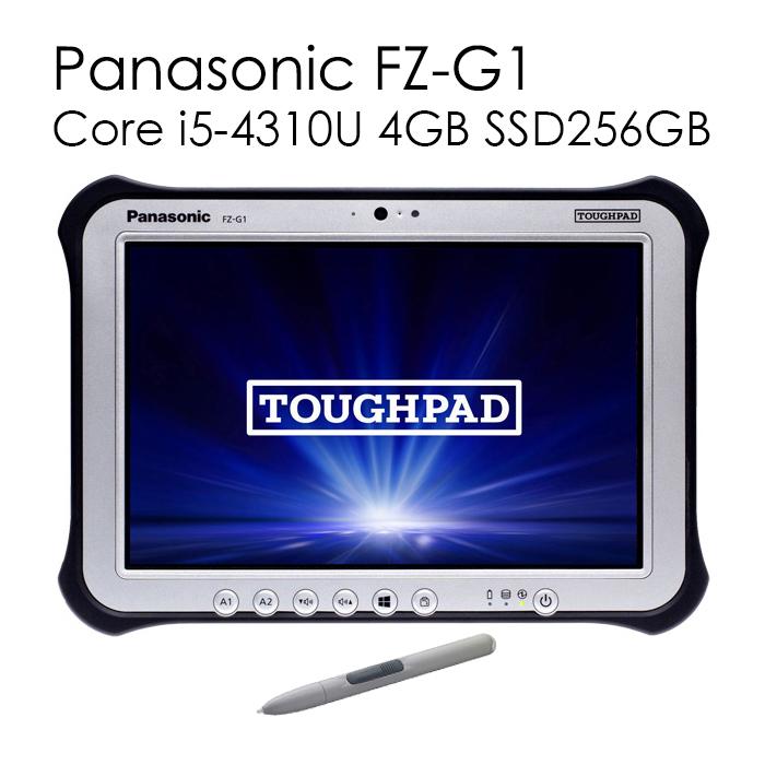 Panasonic TOUGHPAD FZ-G1 Core i5-4310U メモリ4GB 新品SSD256GB 10.1型IPSα液晶 タブレット  Windows 10 Pro 64Bit : st-notebook-panasonic-978 : BTOパソコン専門店のPC-MAX - 通販 - 